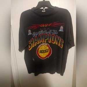 Vintage Houston Rockets championship tee